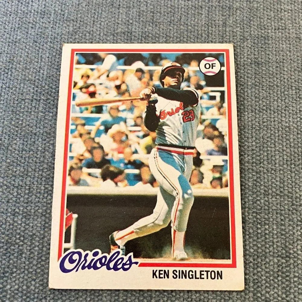 1978 Topps Baltimore Orioles Baseball Card Trading Card